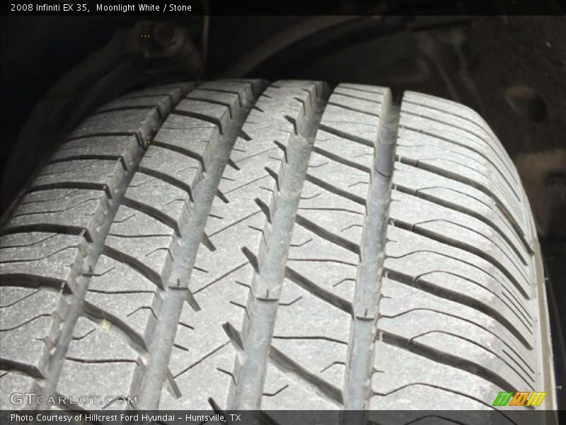 Moonlight White / Stone 2008 Infiniti EX 35