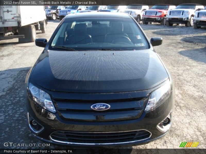 Tuxedo Black Metallic / Charcoal Black 2012 Ford Fusion SEL