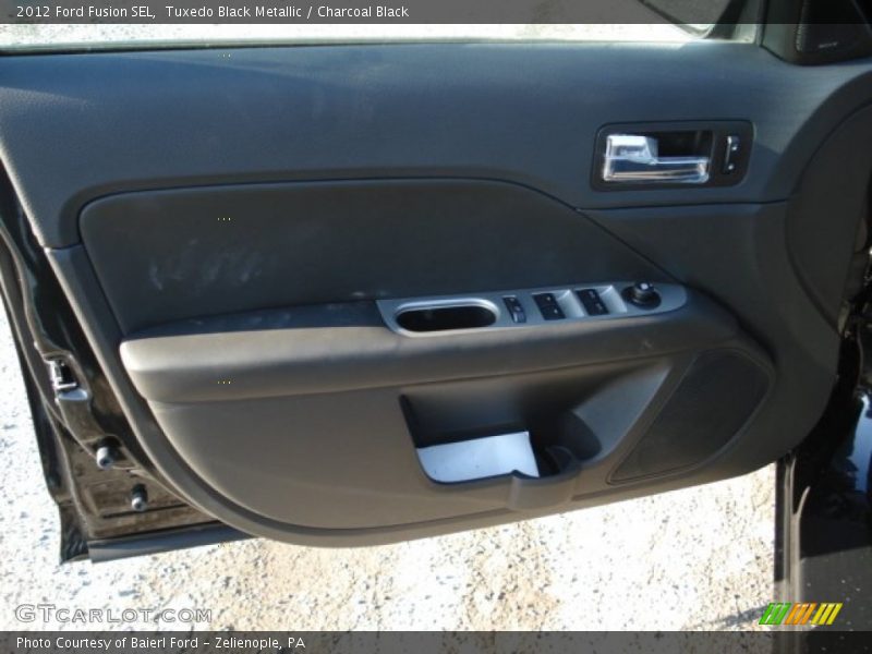 Tuxedo Black Metallic / Charcoal Black 2012 Ford Fusion SEL