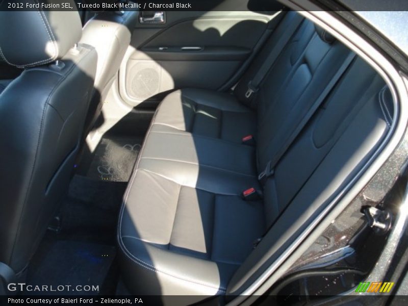 Tuxedo Black Metallic / Charcoal Black 2012 Ford Fusion SEL