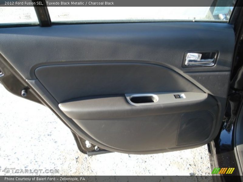 Tuxedo Black Metallic / Charcoal Black 2012 Ford Fusion SEL