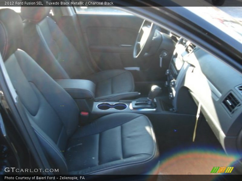 Tuxedo Black Metallic / Charcoal Black 2012 Ford Fusion SEL