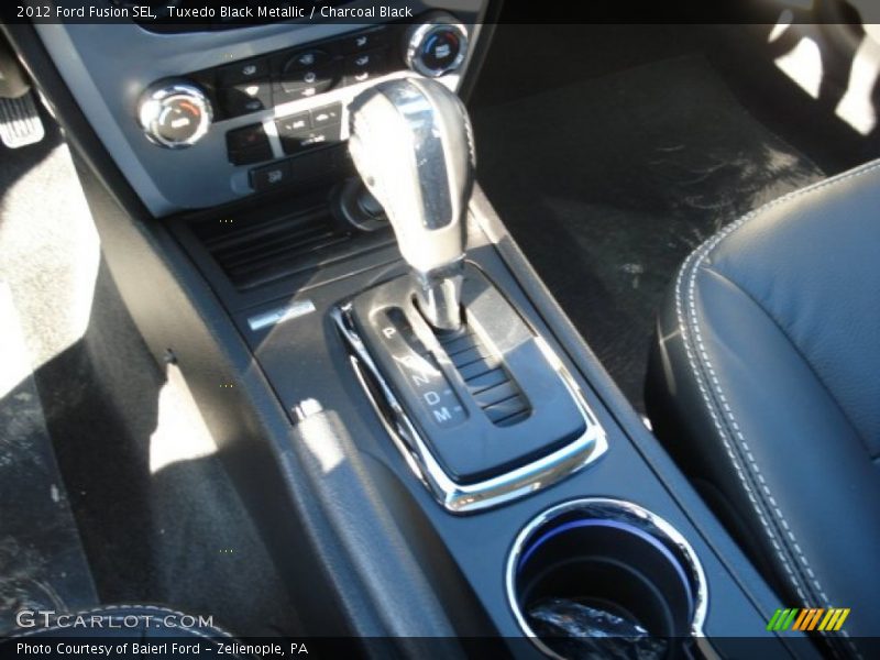 Tuxedo Black Metallic / Charcoal Black 2012 Ford Fusion SEL