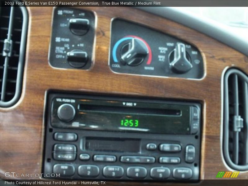 True Blue Metallic / Medium Flint 2003 Ford E Series Van E150 Passenger Conversion
