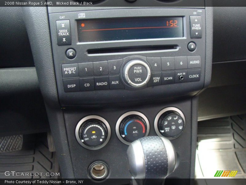 Wicked Black / Black 2008 Nissan Rogue S AWD