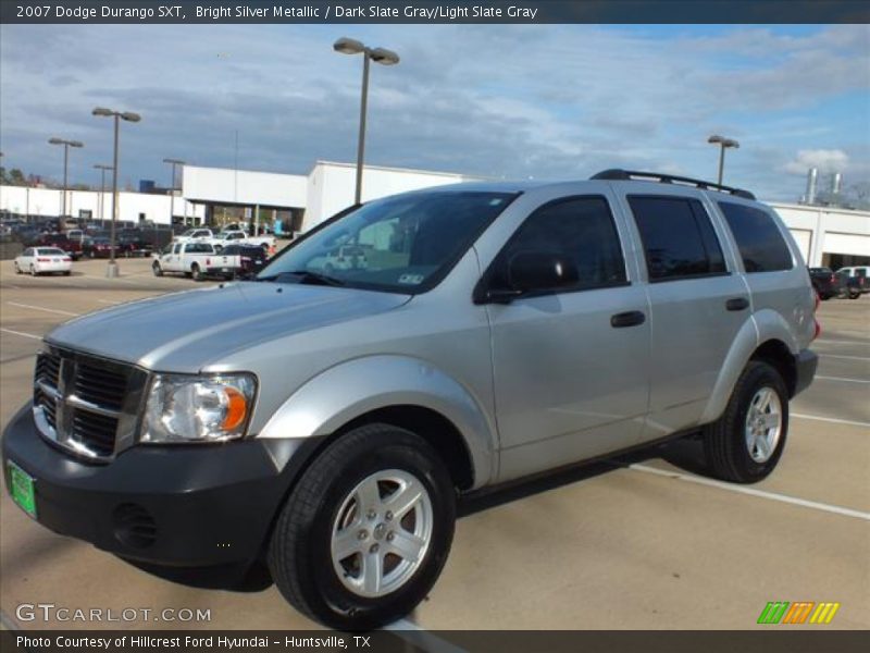 Bright Silver Metallic / Dark Slate Gray/Light Slate Gray 2007 Dodge Durango SXT