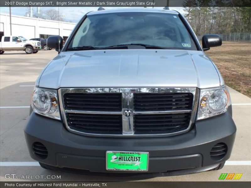 Bright Silver Metallic / Dark Slate Gray/Light Slate Gray 2007 Dodge Durango SXT