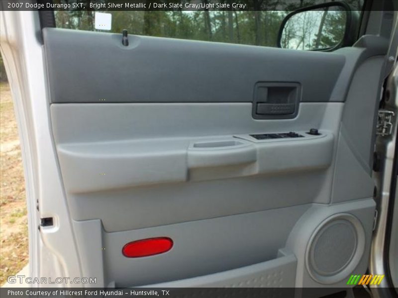 Bright Silver Metallic / Dark Slate Gray/Light Slate Gray 2007 Dodge Durango SXT