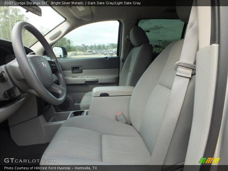 Bright Silver Metallic / Dark Slate Gray/Light Slate Gray 2007 Dodge Durango SXT