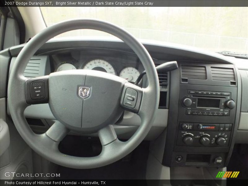 Bright Silver Metallic / Dark Slate Gray/Light Slate Gray 2007 Dodge Durango SXT