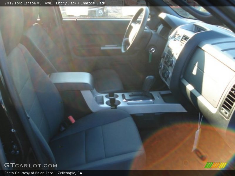 Ebony Black / Charcoal Black 2012 Ford Escape XLT 4WD