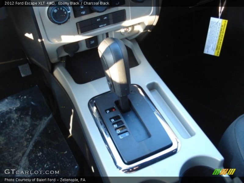 Ebony Black / Charcoal Black 2012 Ford Escape XLT 4WD