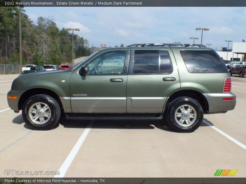  2002 Mountaineer  Estate Green Metallic