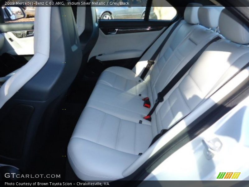 Iridium Silver Metallic / Grey/Black 2009 Mercedes-Benz C 63 AMG