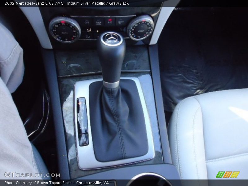 Iridium Silver Metallic / Grey/Black 2009 Mercedes-Benz C 63 AMG