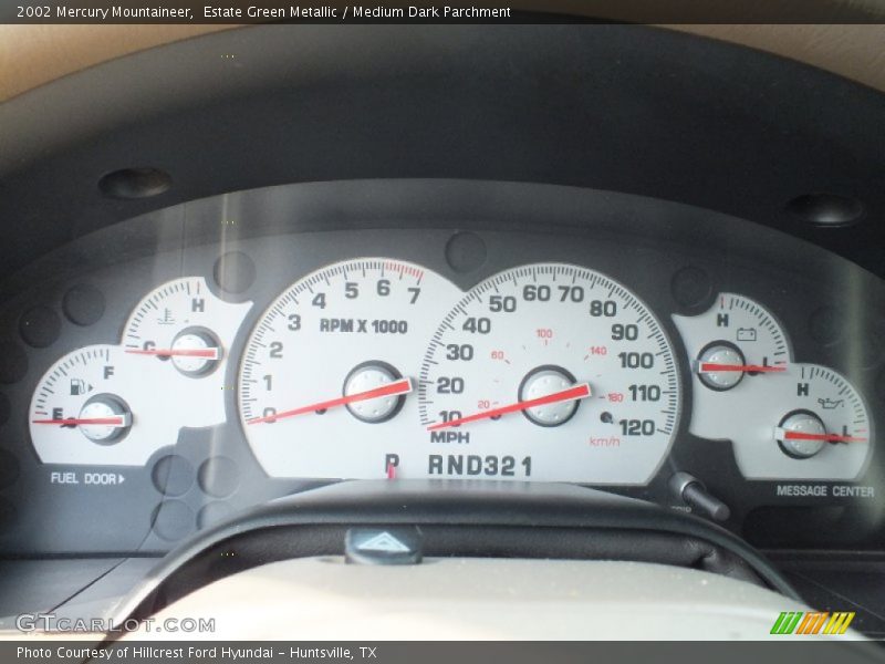  2002 Mountaineer   Gauges
