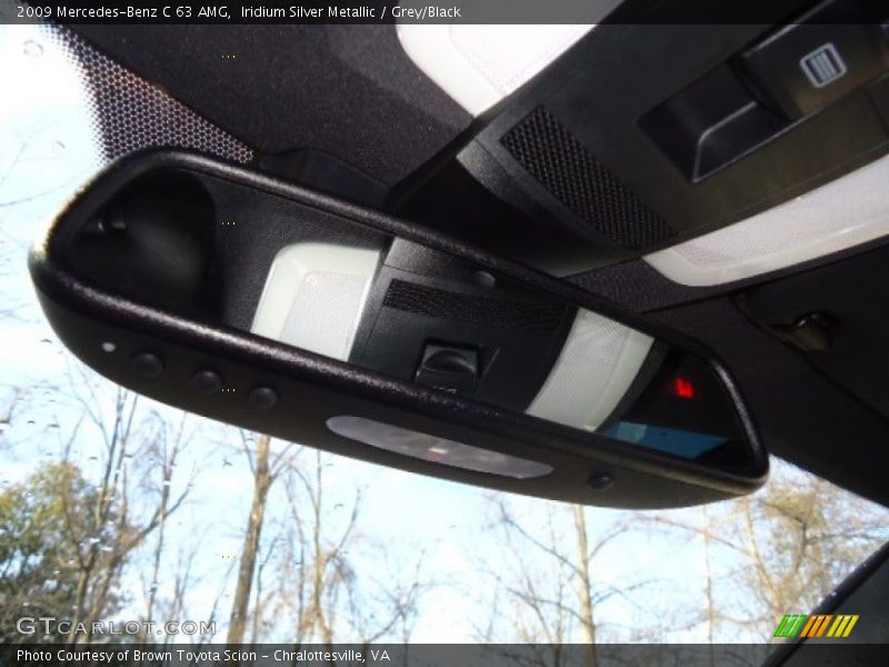 Iridium Silver Metallic / Grey/Black 2009 Mercedes-Benz C 63 AMG