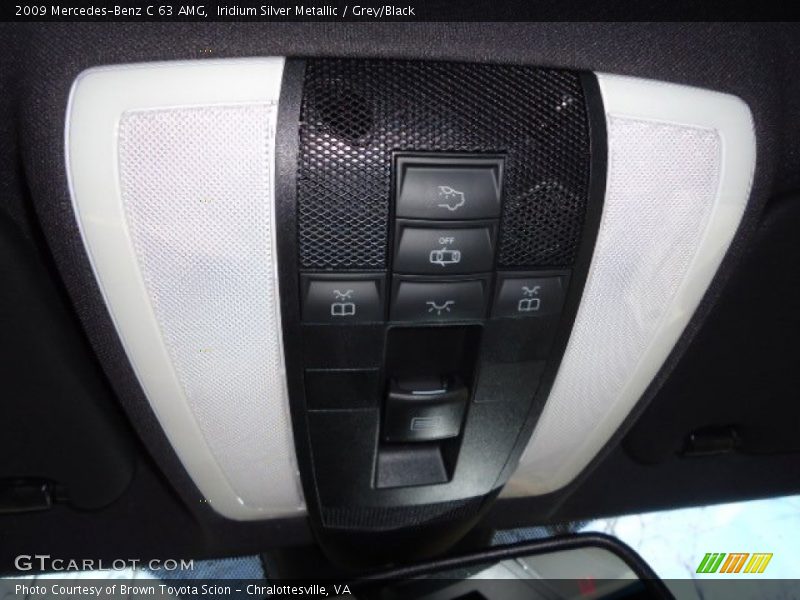 Iridium Silver Metallic / Grey/Black 2009 Mercedes-Benz C 63 AMG