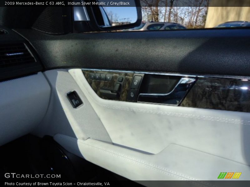 Iridium Silver Metallic / Grey/Black 2009 Mercedes-Benz C 63 AMG