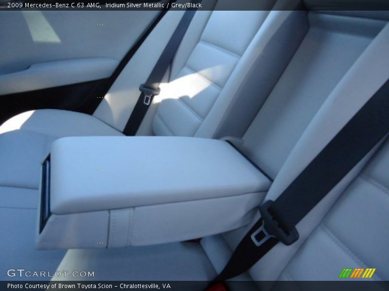 Iridium Silver Metallic / Grey/Black 2009 Mercedes-Benz C 63 AMG