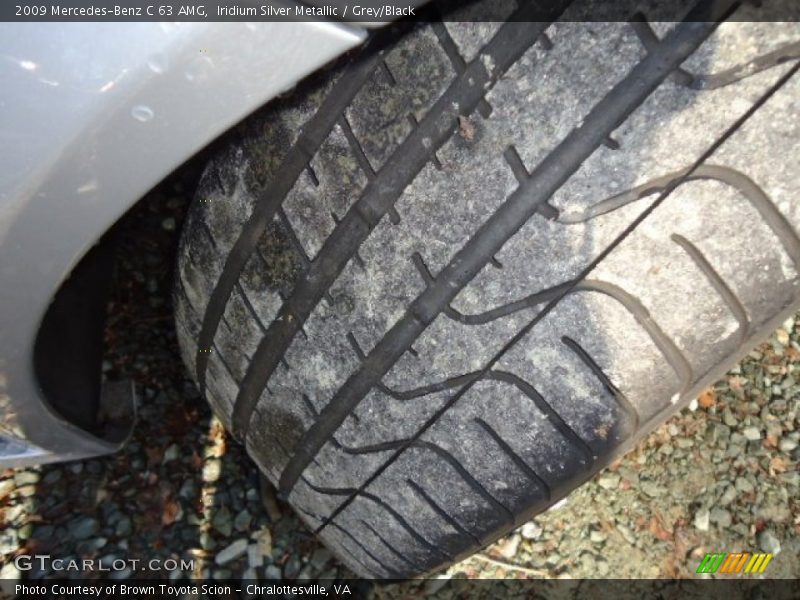 Iridium Silver Metallic / Grey/Black 2009 Mercedes-Benz C 63 AMG