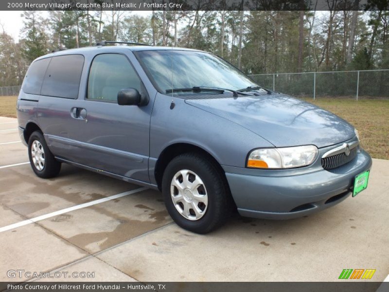 Graphite Blue Metallic / Portland Grey 2000 Mercury Villager