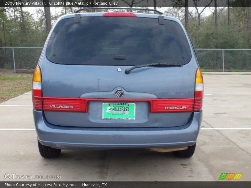 Graphite Blue Metallic / Portland Grey 2000 Mercury Villager
