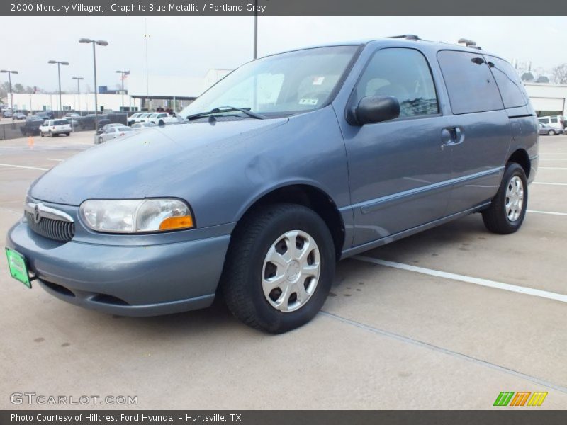 Graphite Blue Metallic / Portland Grey 2000 Mercury Villager