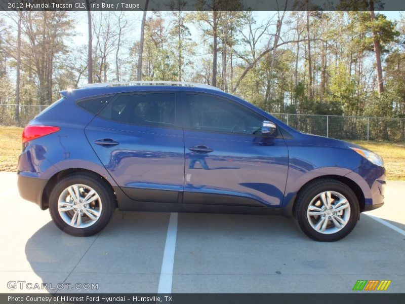 Iris Blue / Taupe 2012 Hyundai Tucson GLS