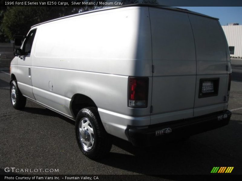 Silver Metallic / Medium Gray 1996 Ford E Series Van E250 Cargo