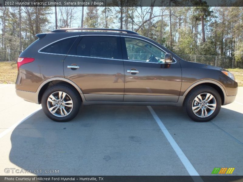 Sahara Bronze / Beige 2012 Hyundai Veracruz Limited