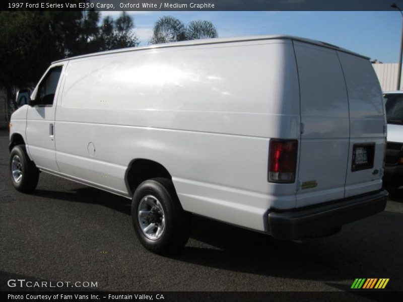 Oxford White / Medium Graphite 1997 Ford E Series Van E350 Cargo