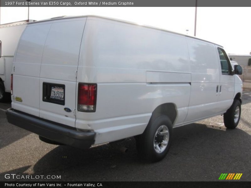 Oxford White / Medium Graphite 1997 Ford E Series Van E350 Cargo