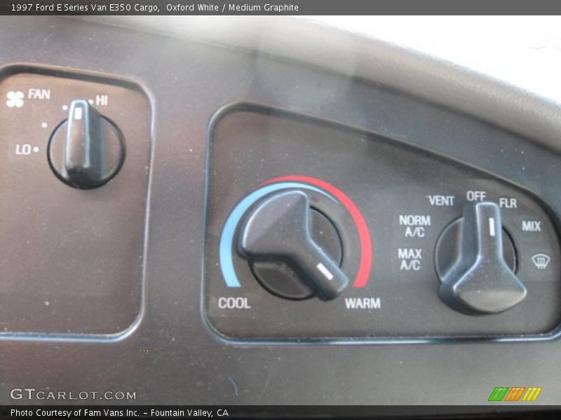 Oxford White / Medium Graphite 1997 Ford E Series Van E350 Cargo
