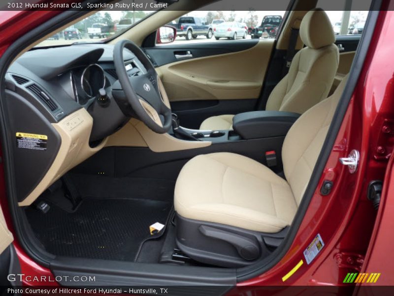  2012 Sonata GLS Camel Interior