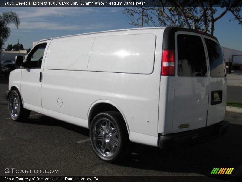 Summit White / Medium Dark Pewter 2006 Chevrolet Express 1500 Cargo Van