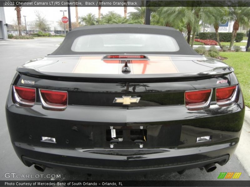  2012 Camaro LT/RS Convertible Black
