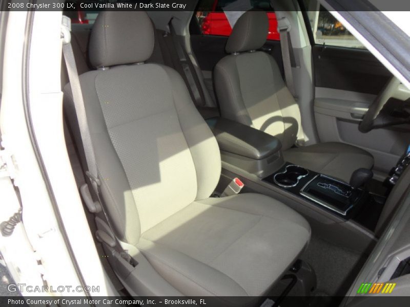 Cool Vanilla White / Dark Slate Gray 2008 Chrysler 300 LX