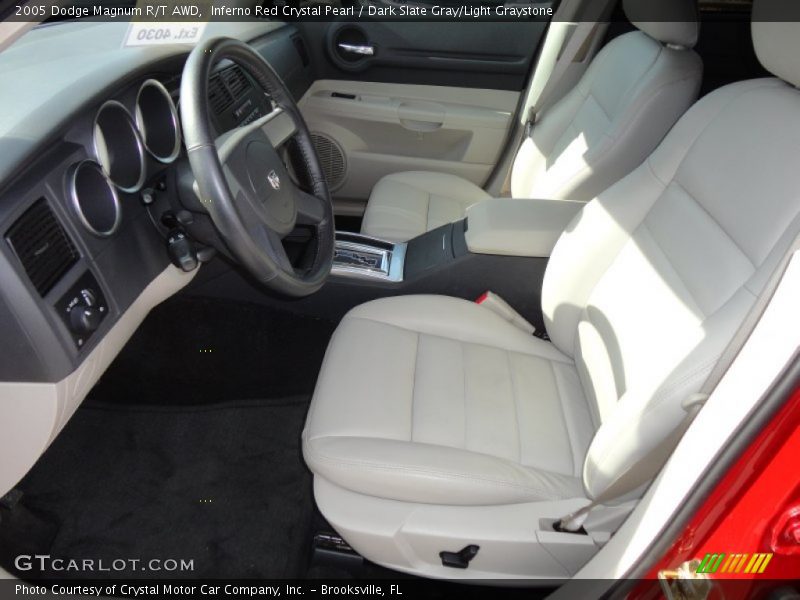 Inferno Red Crystal Pearl / Dark Slate Gray/Light Graystone 2005 Dodge Magnum R/T AWD