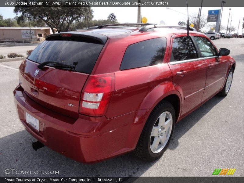 Inferno Red Crystal Pearl / Dark Slate Gray/Light Graystone 2005 Dodge Magnum R/T AWD