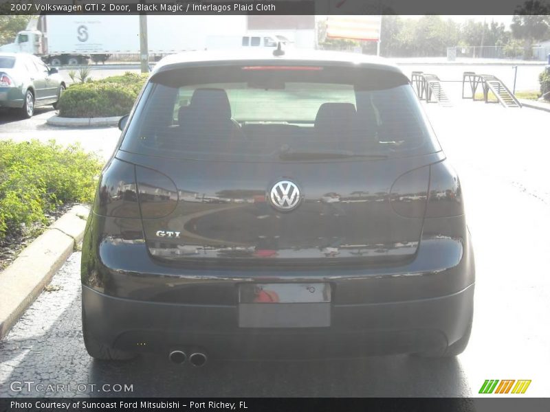 Black Magic / Interlagos Plaid Cloth 2007 Volkswagen GTI 2 Door