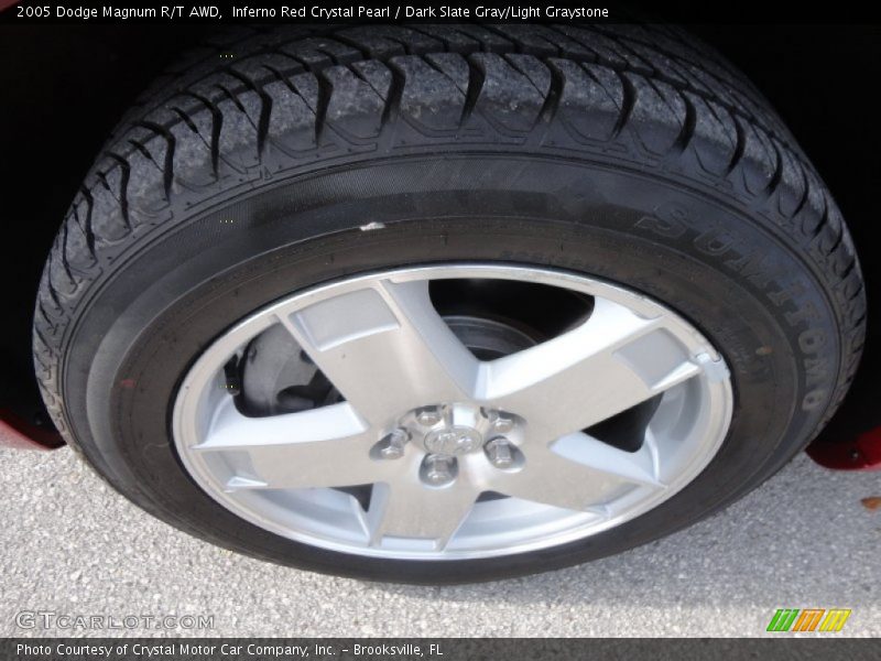 Inferno Red Crystal Pearl / Dark Slate Gray/Light Graystone 2005 Dodge Magnum R/T AWD