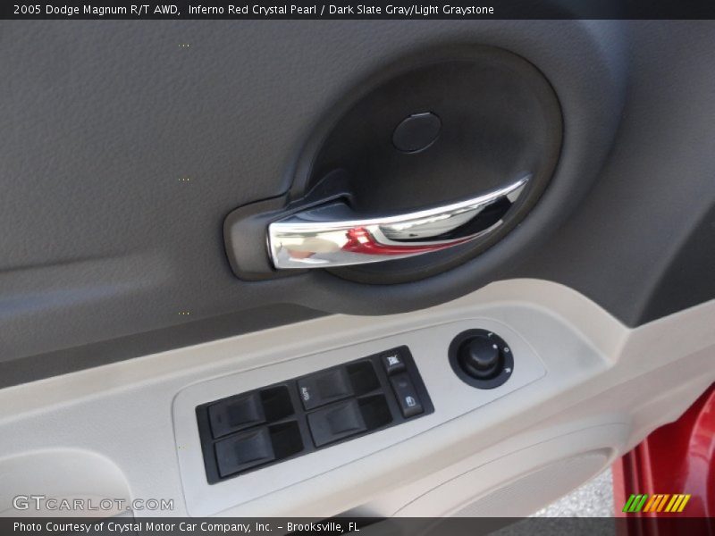 Inferno Red Crystal Pearl / Dark Slate Gray/Light Graystone 2005 Dodge Magnum R/T AWD