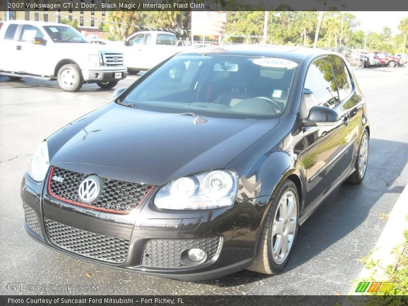 Black Magic / Interlagos Plaid Cloth 2007 Volkswagen GTI 2 Door