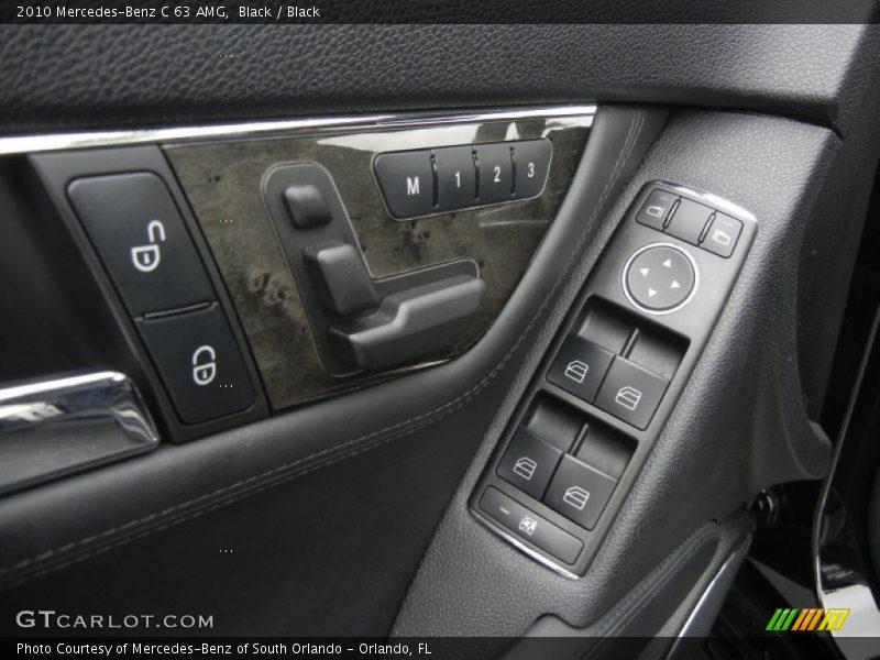 Controls of 2010 C 63 AMG