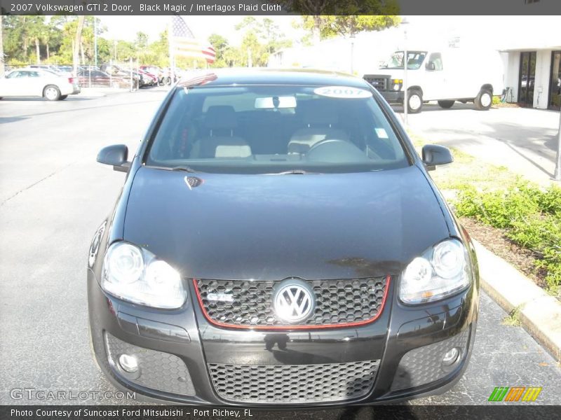 Black Magic / Interlagos Plaid Cloth 2007 Volkswagen GTI 2 Door