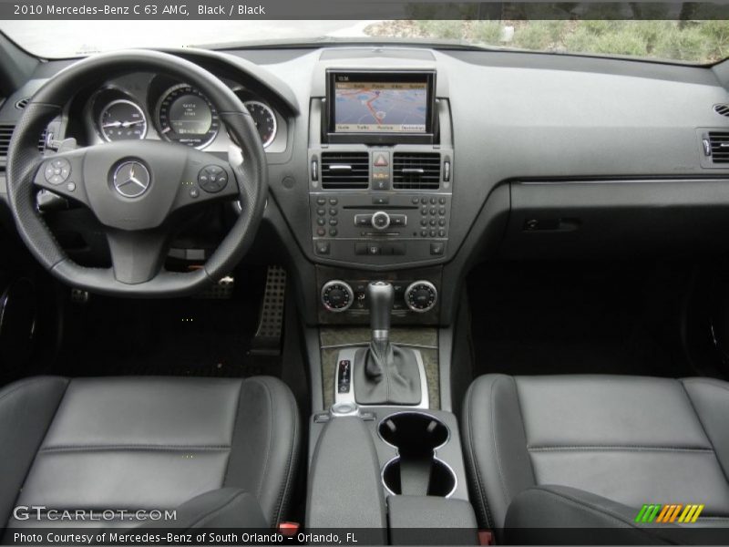 Dashboard of 2010 C 63 AMG