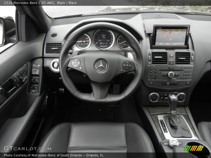 Dashboard of 2010 C 63 AMG