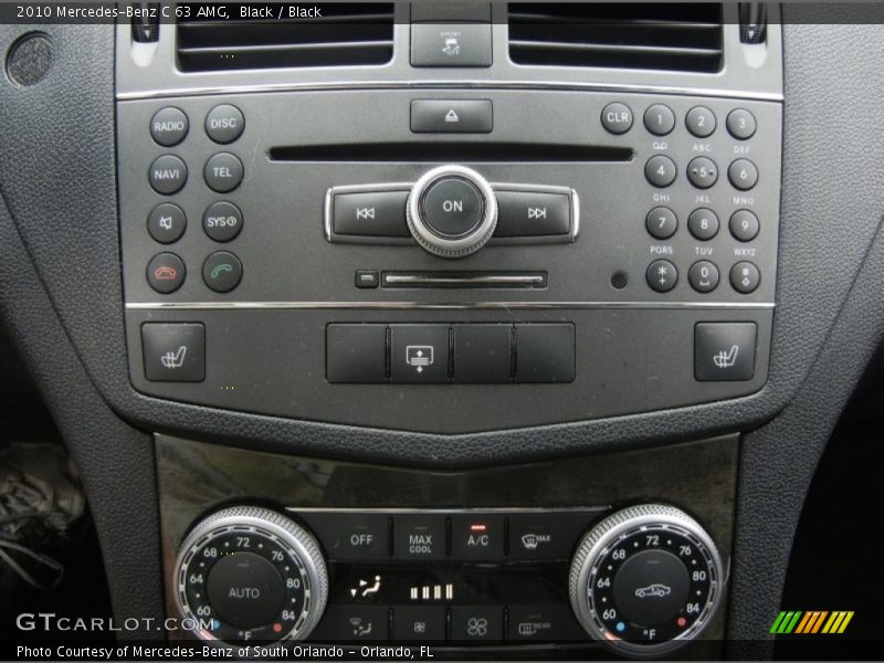 Controls of 2010 C 63 AMG