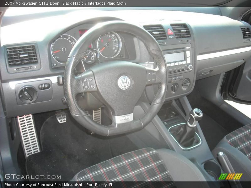 Black Magic / Interlagos Plaid Cloth 2007 Volkswagen GTI 2 Door